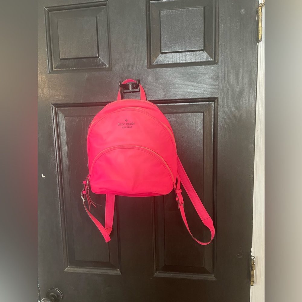 Kate Spade Neon Pink Backpack